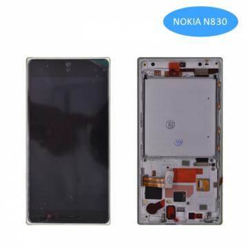 Écran Complet Vitre Tactile LCD Châssis Nokia Lumia 830/RM-983/RM-984/RM-985/RM-1049 Noir