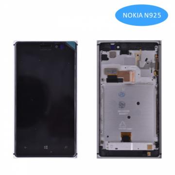 Écran Complet Vitre Tactile LCD Châssis Nokia Lumia 925/RM-893 Blanc