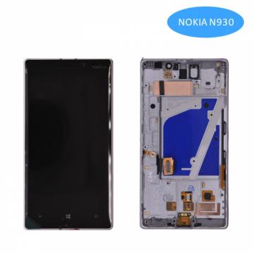 Écran Complet Vitre Tactile LCD Châssis Nokia Lumia 930/RM-1045/RM-1087/Martini Blanc