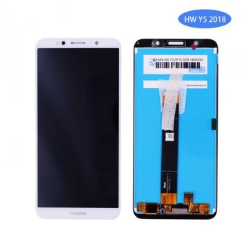 Original Écran Complet Vitre Tactile LCD HUAWEI Y5 2018 Blanc