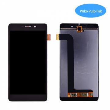 Original Écran Complet Vitre Tactile LCD Wiko Pulp Fab Noir