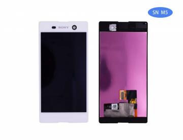 Original Écran Complet Vitre Tactile LCD Sony Xperia M5/E5603/E5606/E5653 Blanc