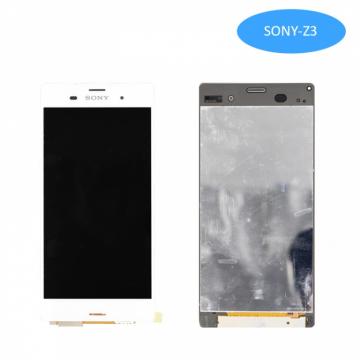 Original Écran Complet Vitre Tactile LCD Sony Xperia Z3 / D6603 / D6616 / D6633 / D6643 / D6653 / L55t / L55u Blanc