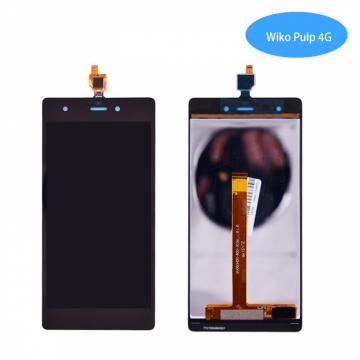 Original Écran Complet Vitre Tactile LCD Wiko Pulp 4G Noir