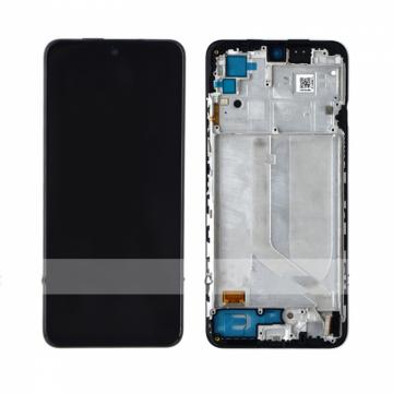 Original Écran Complet Vitre Tactile LCD avec chassis XIAOMI Redmi Note 10S 4G Service Pack Gris
