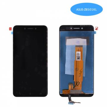 Original Écran Complet avec Châssis Vitre Tactile LCD ASUS Zenfone Live ZB501KL / A007 / X00FD Noir