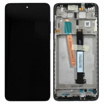 Original Écran Complet Vitre Tactile LCD avec Châssis XIAOMI Poco X3/ X3 NFC / X3 Pro (2020) Service Pack Tarnish / Noir