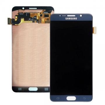 Original Écran Complet Vitre Tactile LCD Samsung Galaxy Note 5 (N920) Noir Service Pack