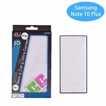 Film Protection Full Glue Courbé Verre Trempé pour Samsung Galaxy Note 10 Pro Noir