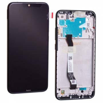 Original Écran Complet Vitre Tactile LCD avec Châssis Xiaomi Redmi Note 8 Service Pack Noir