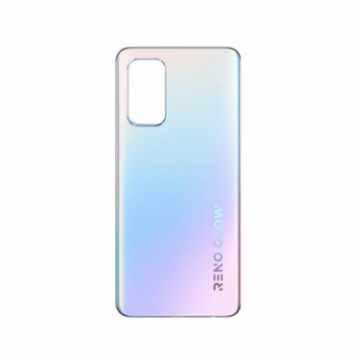 Cache Batterie OPPO Reno5 5G / Find X3 Lite (CPH2145) Argent Rose
