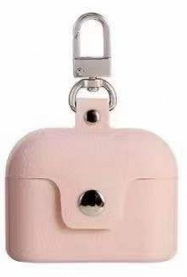 Coque pour Airpods Pro 2 (2022) Couleur, Imprimé cuir avec Porte-clés