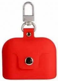 Coque pour Airpods Pro 2 (2022) Couleur, Imprimé cuir avec Porte-clés