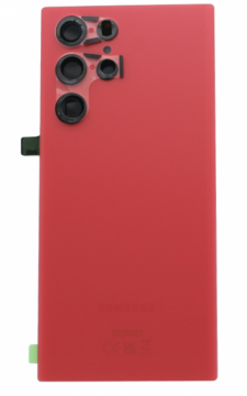 Cache Batterie Samsung Galaxy S22 Ultra 5G (S908B) Corail/Red