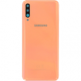 Cache Batterie avec Lentille Samsung A50 (A505F) Gold No Logo