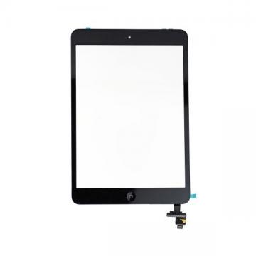 Original Vitre Tactile+Bouton Home iPad Mini 1 / 2 (A1432 / A1454 / A1455 / A1489 / A1490 / A1491) Noir