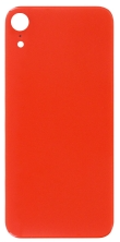 Vitre Arrière Cache Batterie Grand Trou iPhone XR (A1984 / A2105 / A2106 / A2107 / A2108) Corail No Logo